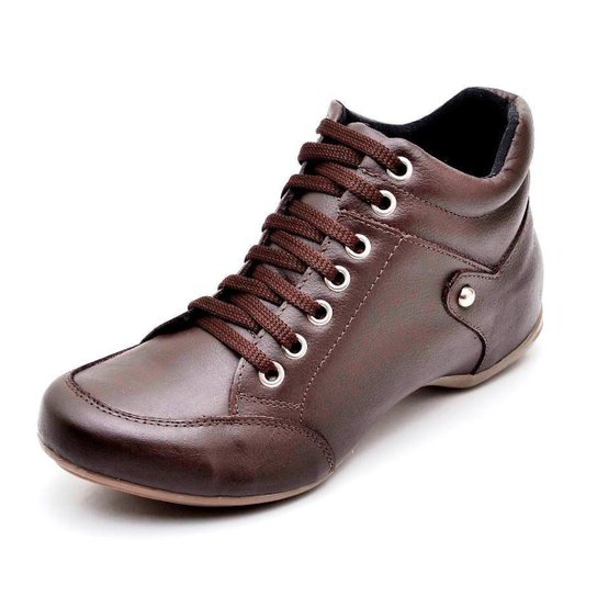 Bota Clube do Sapato de Franca Top Confort 1 Lisa Feminina - Café é ruim? Bota Clube do Sapato de Franca Top Confort 1 Lisa Feminina - Café é boa?