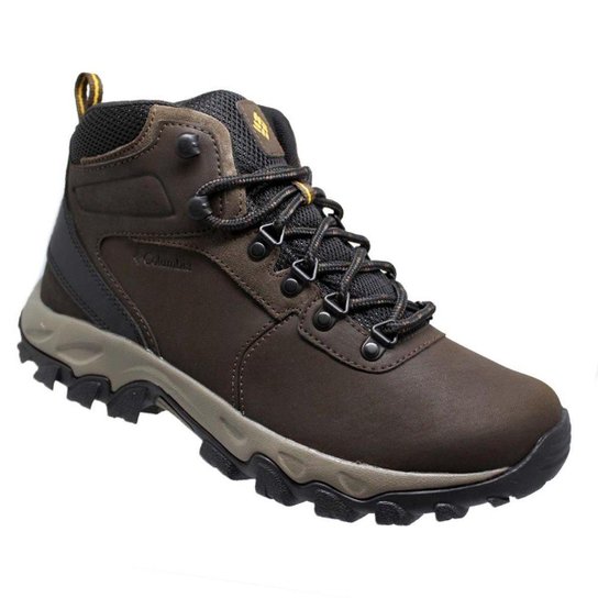 Bota Columbia Newton Ridge Plus II Waterproof - Marrom Menor preço em Bota Columbia Newton Ridge Plus II Waterproof - Marrom
