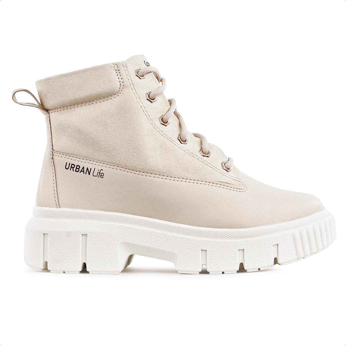 Bota Comfortflex Coturno Tratorada Cano Curto Feminino Menor preço em Bota Comfortflex Coturno Tratorada Cano Curto Feminino