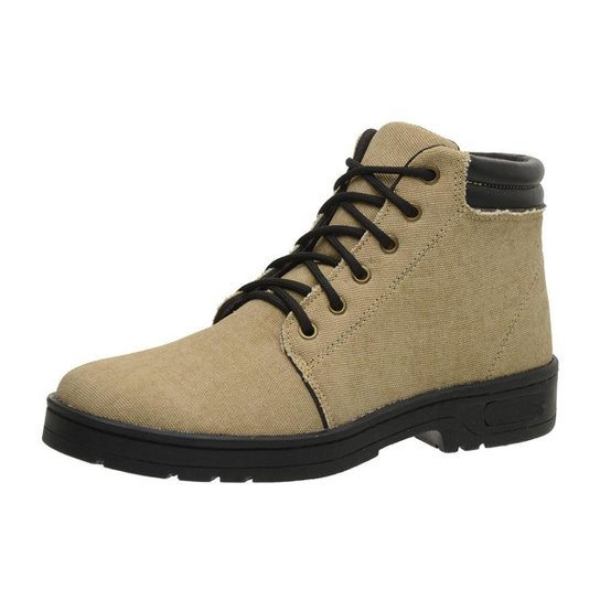 Bota Coturno 3ls3 Adventure Masculina - Preto+Areia Menor preço em Bota Coturno 3ls3 Adventure Masculina - Preto+Areia