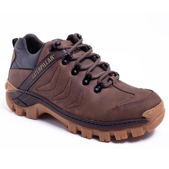 Bota Coturno Adventure Cano Curto Bota De Trilha Masculina Confortável San Diego - Marrom Menor preço em Bota Coturno Adventure Cano Curto Bota De Trilha Masculina Confortável San Diego - Marrom