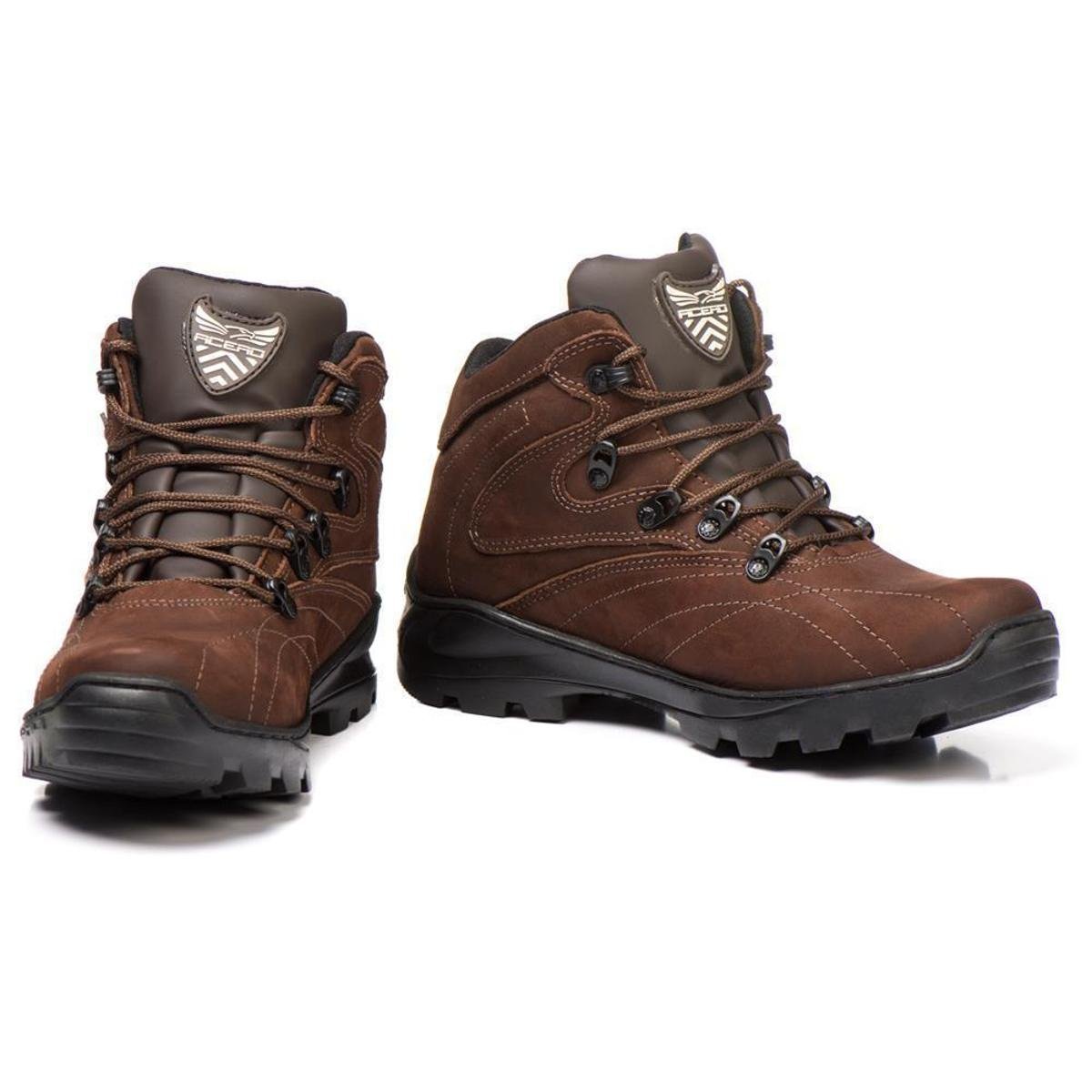 Bota Coturno Adventure Couro Militar Acero Trilha Cano Curto Palmilha Gel Conforto Menor preço em Bota Coturno Adventure Couro Militar Acero Trilha Cano Curto Palmilha Gel Conforto