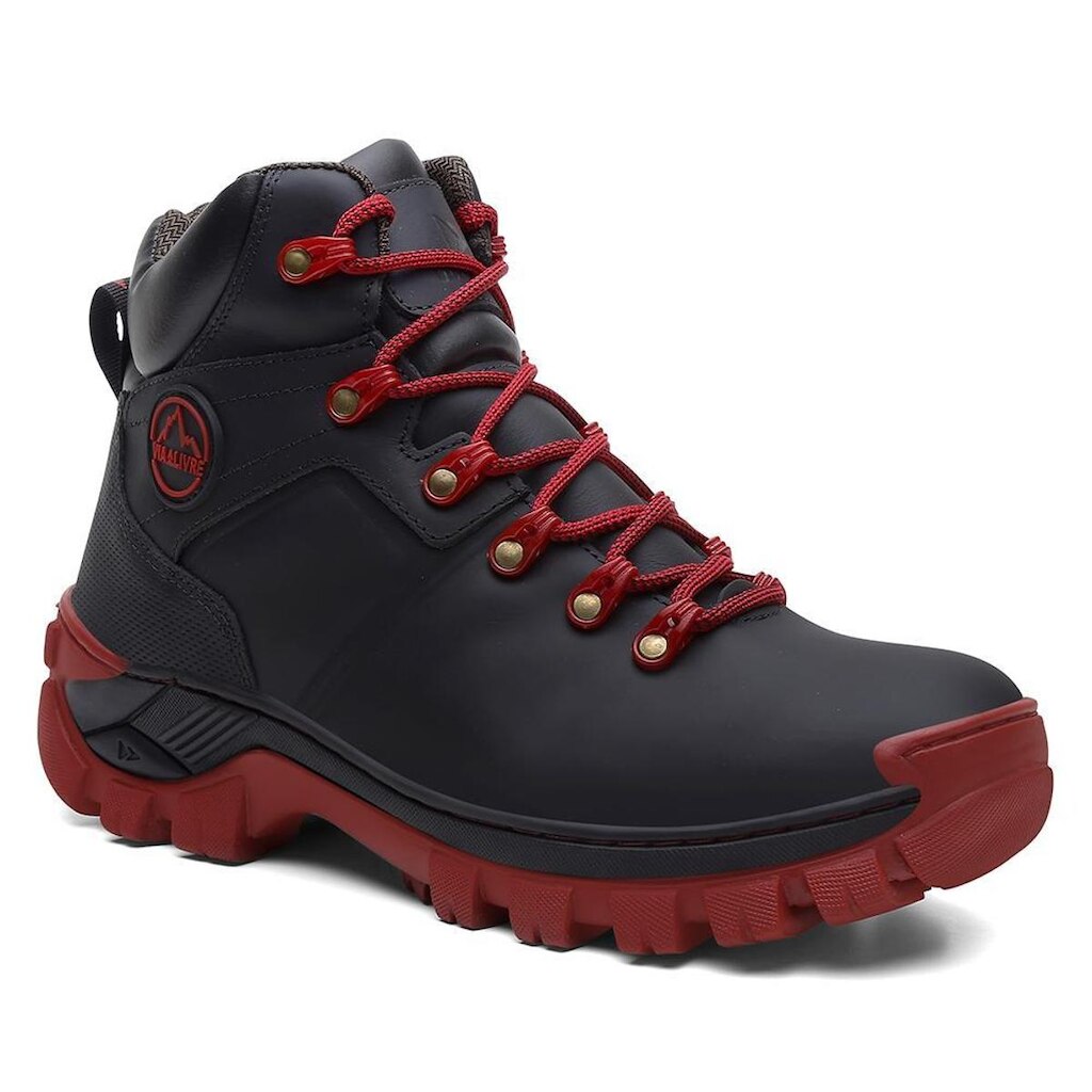 Bota Coturno Adventure em Couro Legítimo Quaresmeira