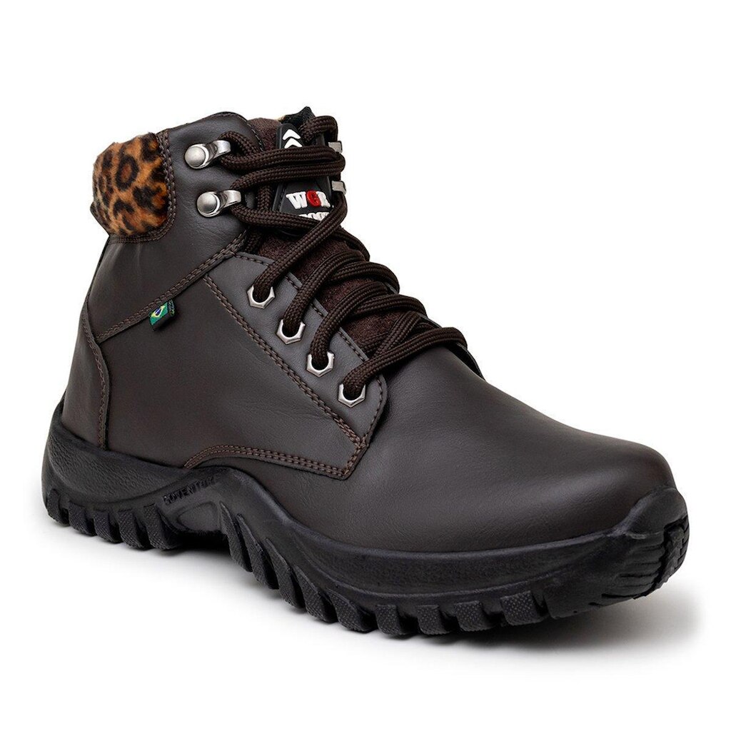 Bota Coturno Adventure Feminino Cano Baixo Tratorada