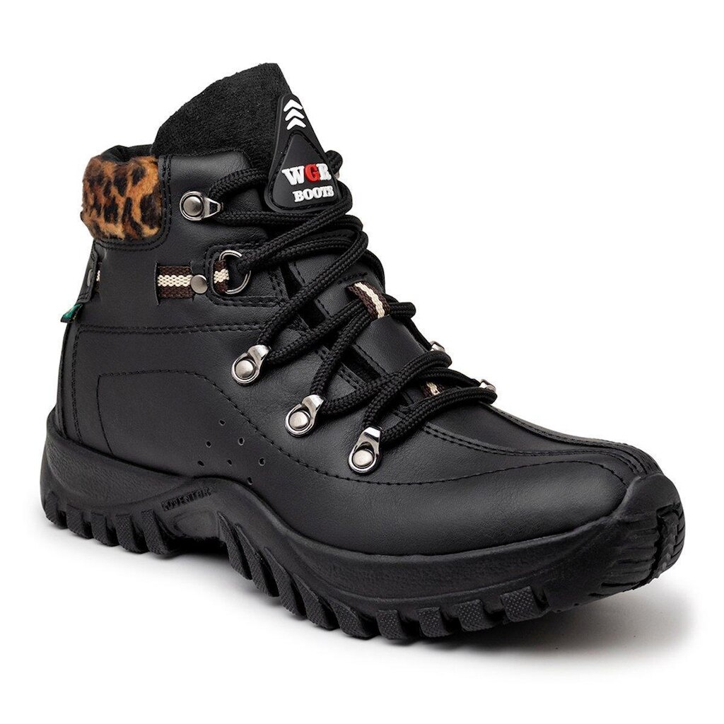 Bota Coturno Adventure Feminino Tratorada Cano Baixo