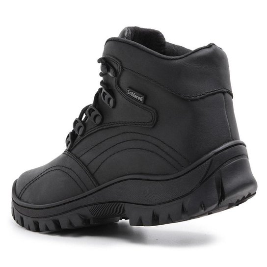 Bota Coturno Adventure Masculina 970 Tratorada Cano Baixo - Preto