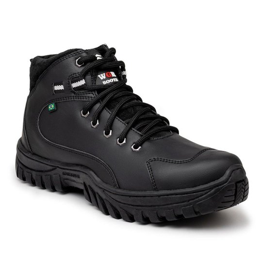 Coturno Masculino Bota Tratorada Cano Baixo Bota Coturno Adventure