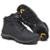 Bota Coturno Adventure Masculino De Segurança Couro EPI CA Gogowear Alta Qualidade Macio Confortáv - Preto