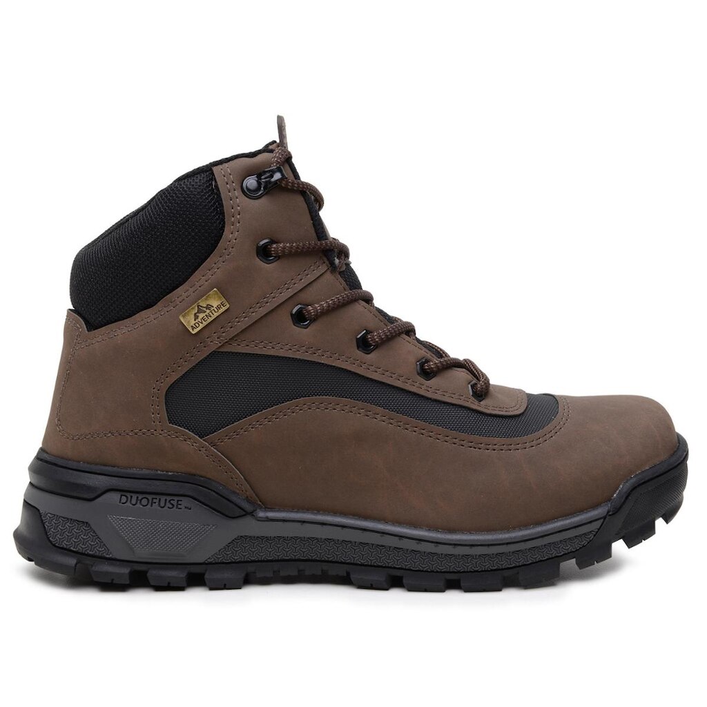 Bota Coturno Adventure Masculino Marrom Reforçada