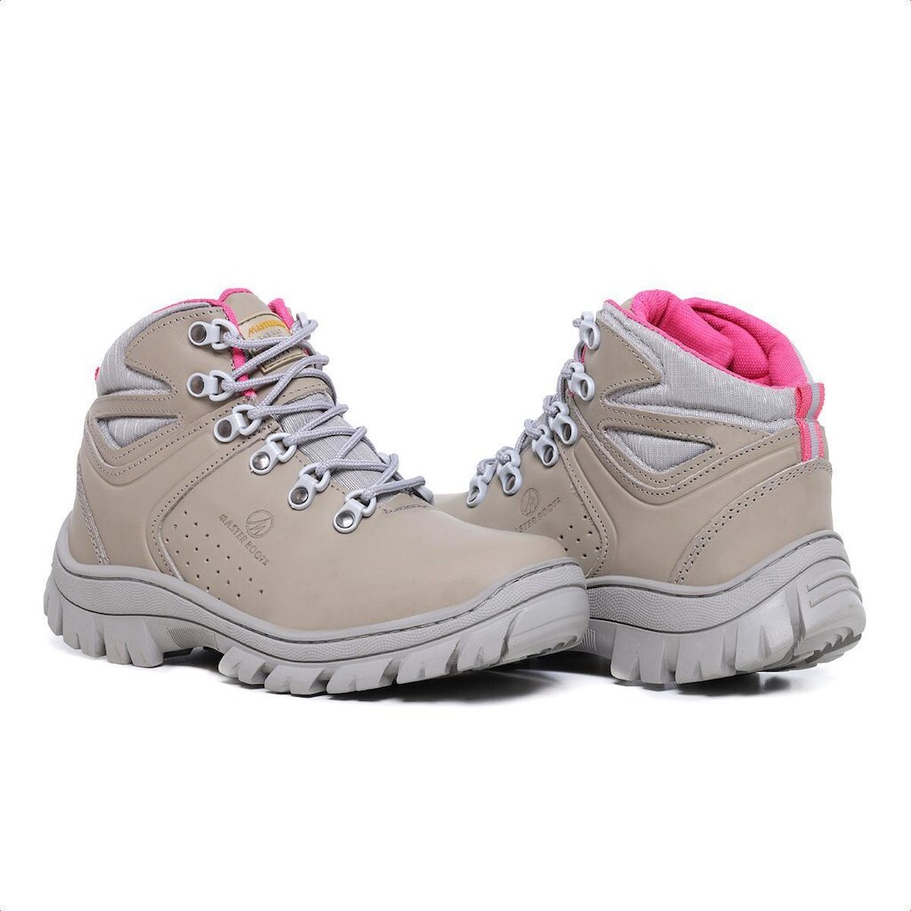 Bota Coturno Adventure Palmilha De Gel Anti Impacto EM COURO LEGITIMO COM C.A 48.067