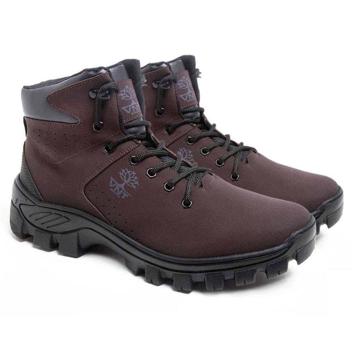 Bota Coturno Adventure Venetto Masculino Couro Conforto Menor preço em Bota Coturno Adventure Venetto Masculino Couro Conforto