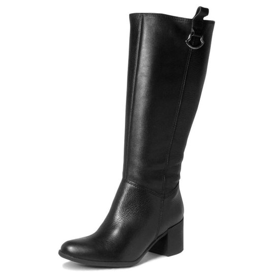 Bota Coturno Bottero 335901 com Pochete Lateral Feminina - Preto é boa?