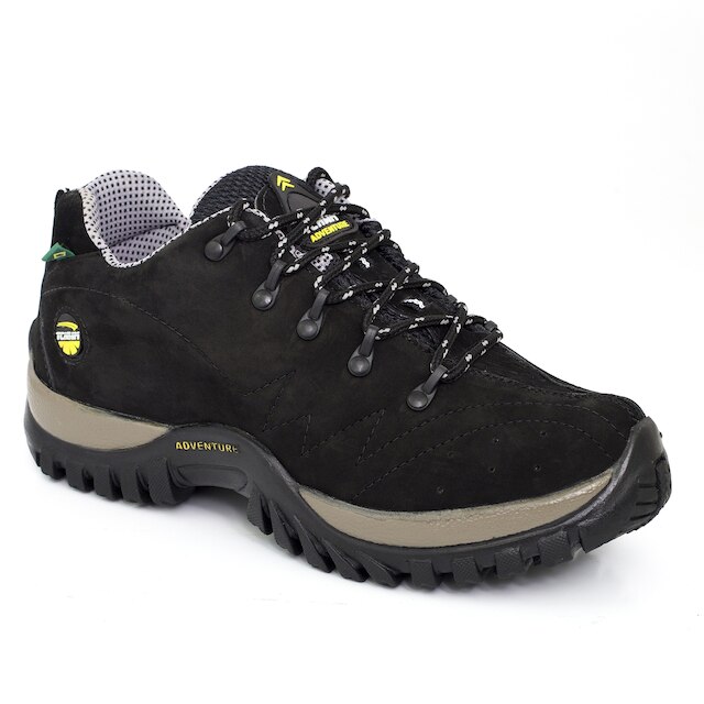 Bota Coturno Cano Baixo Adventure Couro Nobuck Pre - Preto é ruim? Bota Coturno Cano Baixo Adventure Couro Nobuck Pre - Preto é boa?