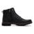 Bota Coturno Casual Masculino em Couro FreeWay Django - Preto