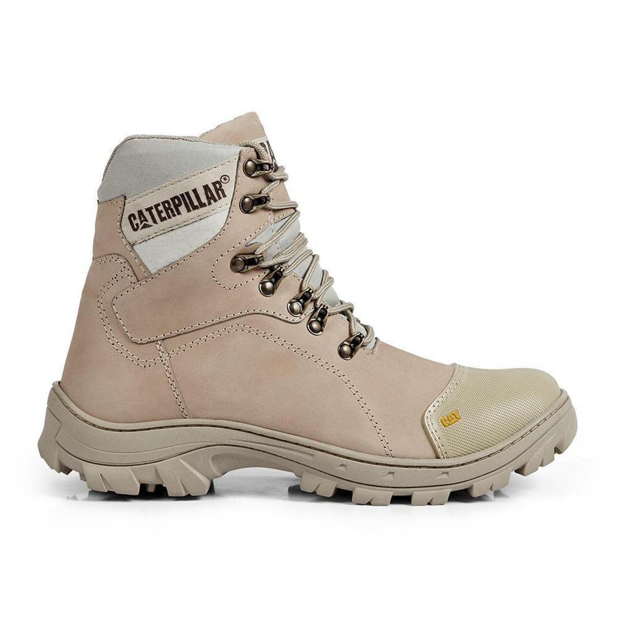 Bota Coturno Caterpillar Stefanini Masculina Bege Netshoes