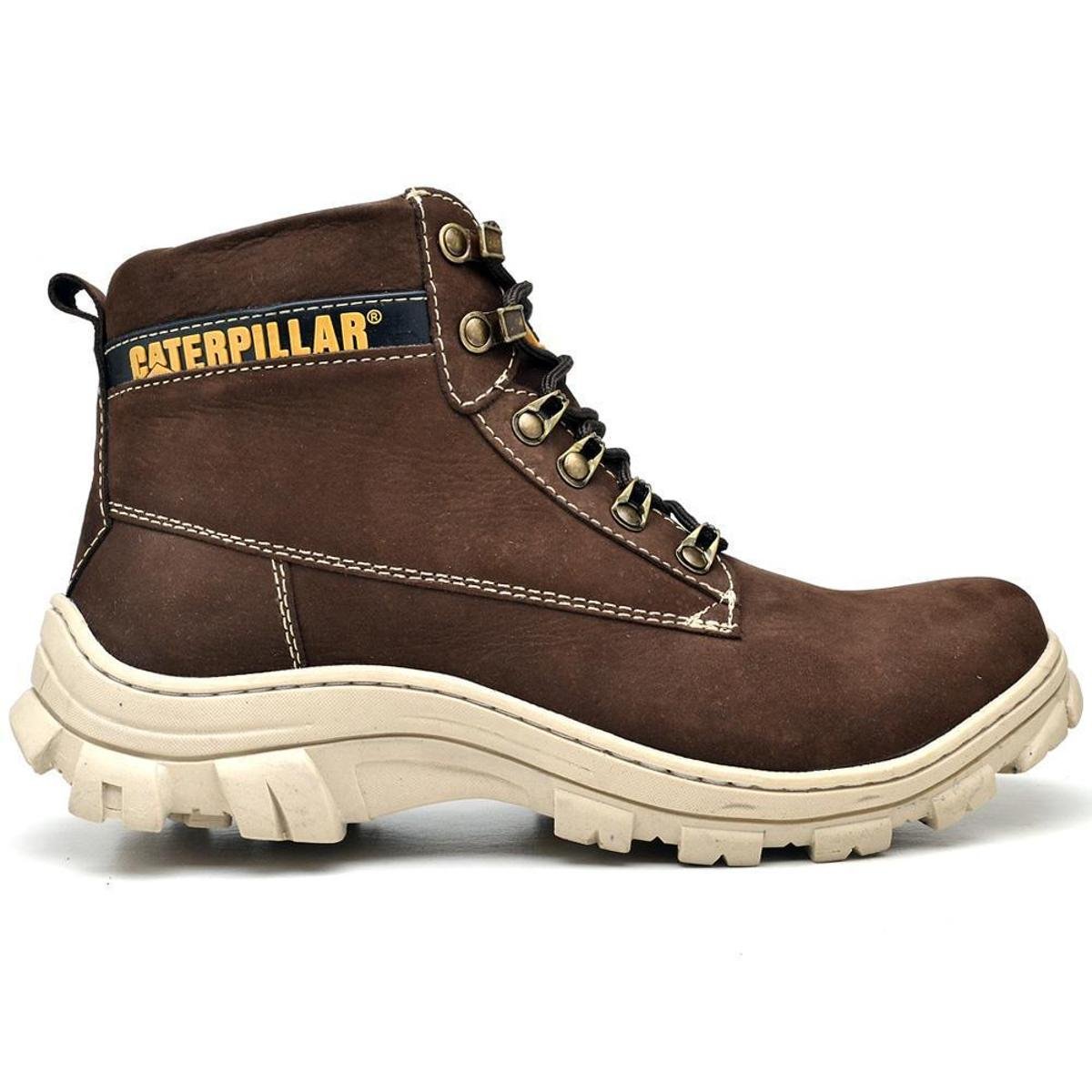 Bota Coturno Caterpillar Stefanini Masculina Marrom Netshoes