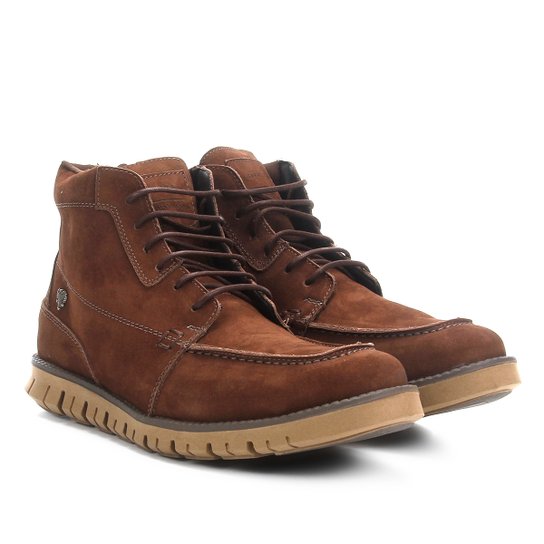 Bota Coturno Cavalera Nobuck Facundo Masculina - Marrom Menor preço em Bota Coturno Cavalera Nobuck Facundo Masculina - Marrom