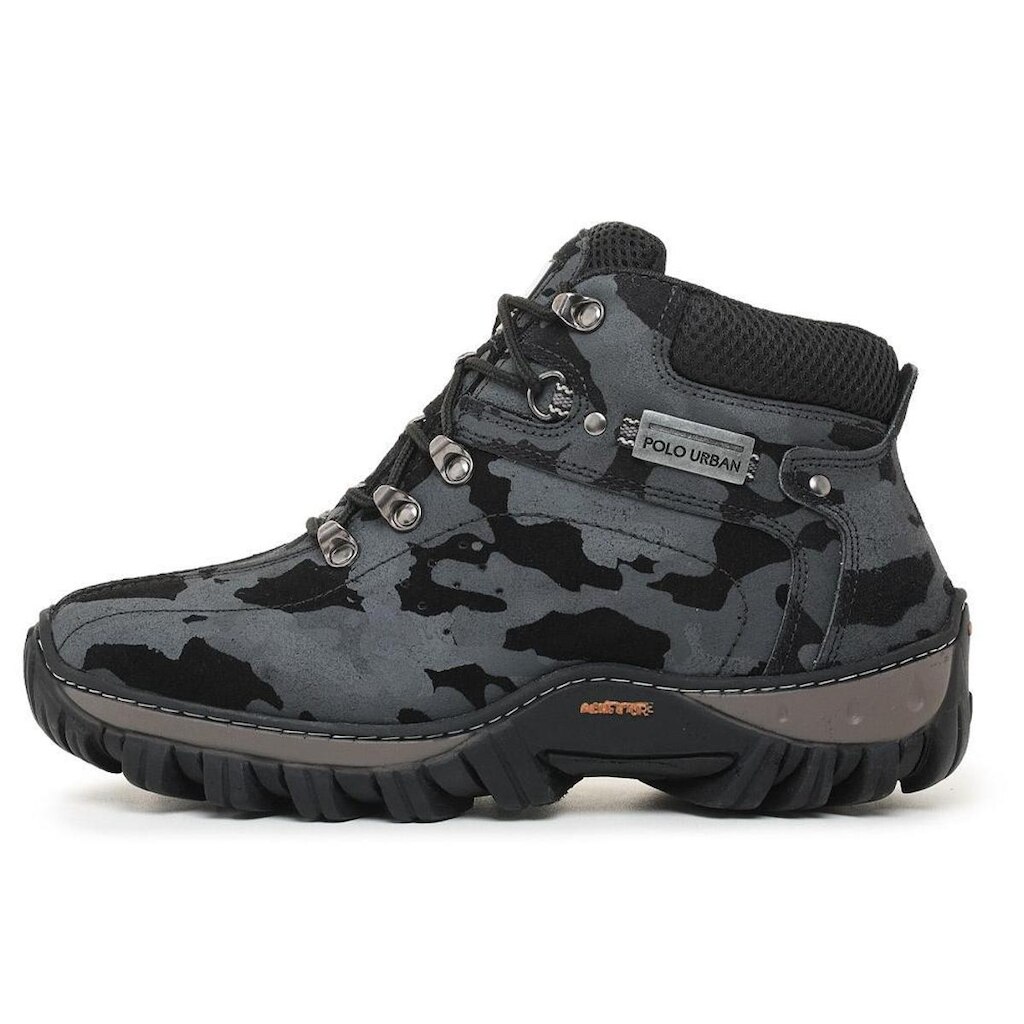 Bota Coturno  Confortavel Palmilha Gel