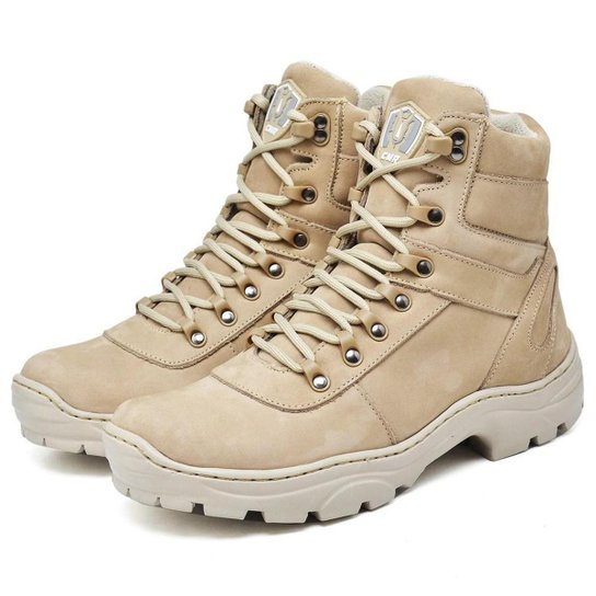 Bota Coturno Couro Masculina Adventure Cano Baixo Lagune Cmr Shoes - Areia é ruim? Bota Coturno Couro Masculina Adventure Cano Baixo Lagune Cmr Shoes - Areia é boa?