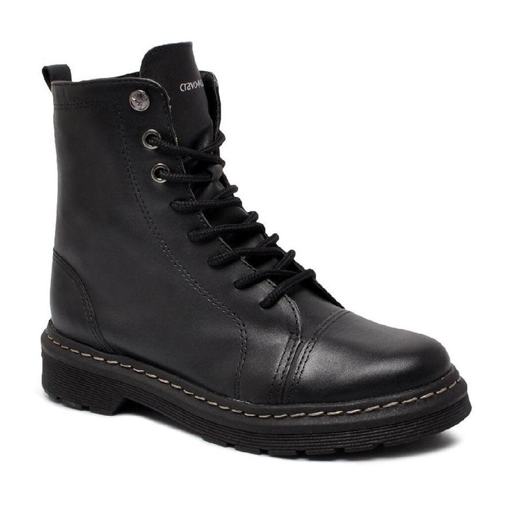 Bota Coturno Cravo e Canela Janis 85653C