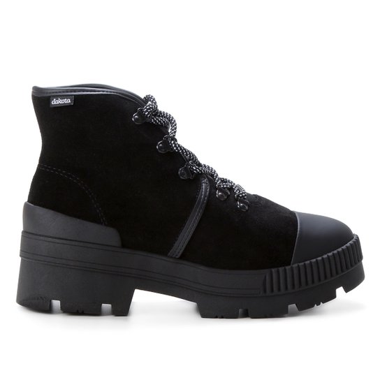 Bota Coturno Dakota Modra Tratorada Feminina - Preto é ruim? Bota Coturno Dakota Modra Tratorada Feminina - Preto é boa?