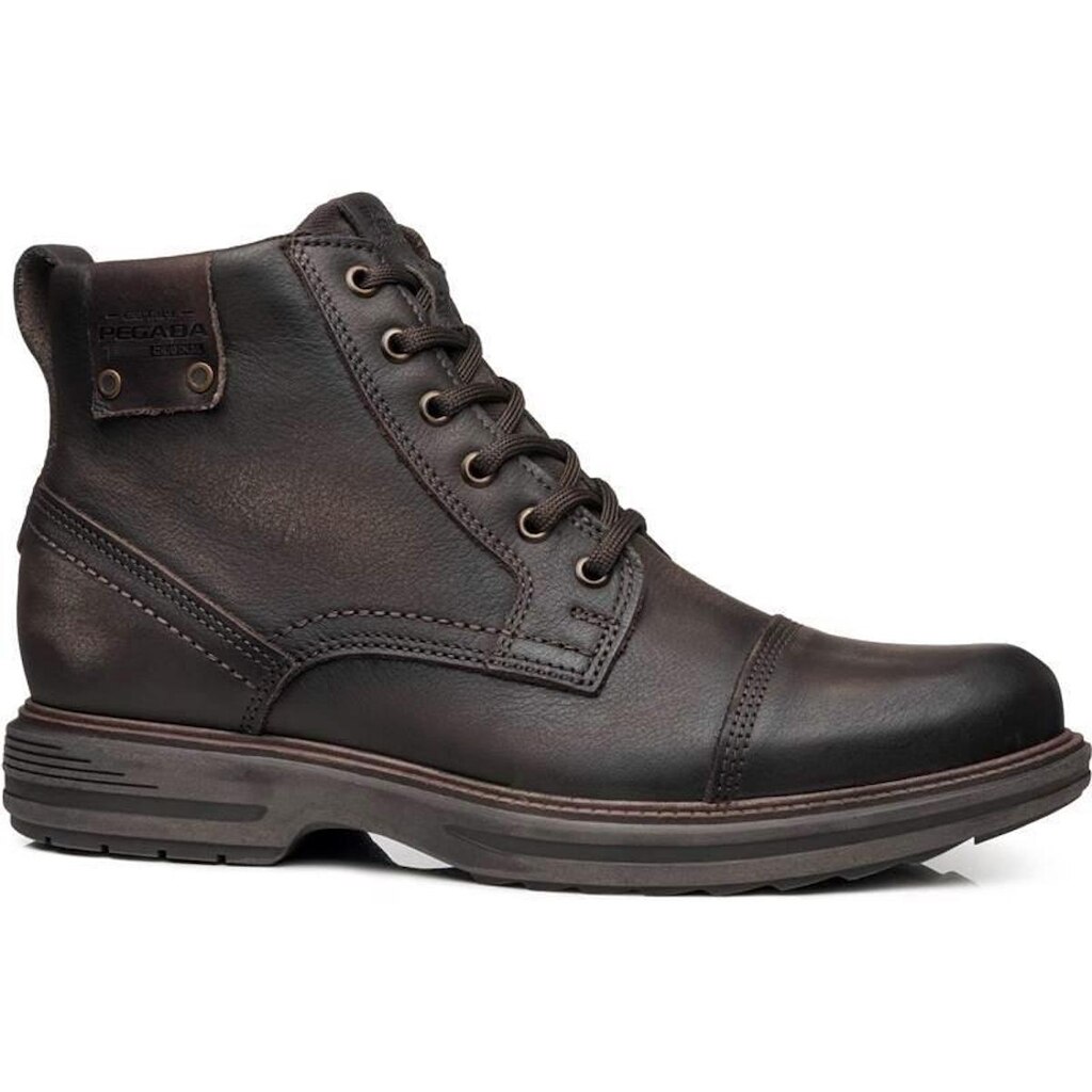 Bota Coturno De Couro Pegada 181801 Masculino