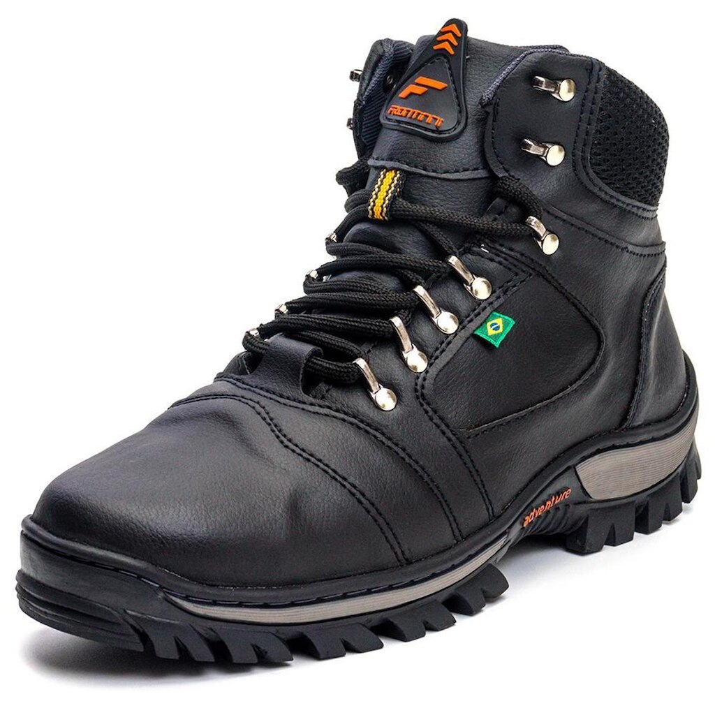 Bota Coturno de Segurança Adventure Reforçada - Proteção e Conforto