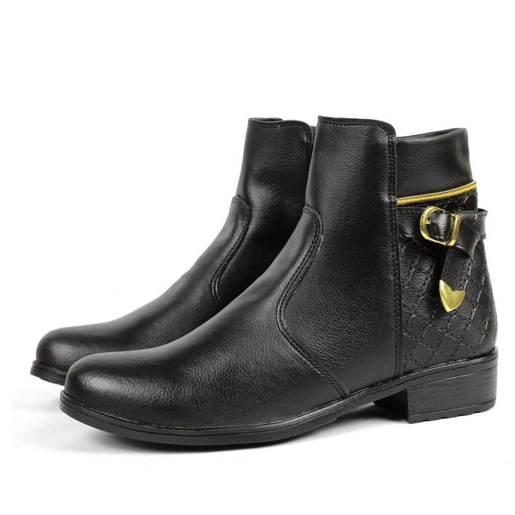 Bota Coturno Dona Beja  Casual Sem Cadarço Feminina