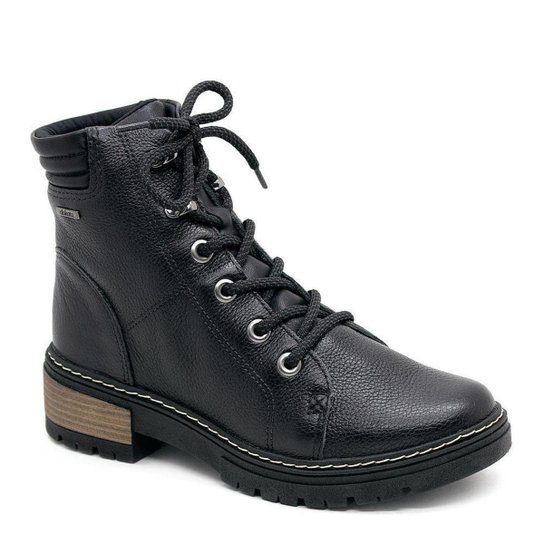Bota Coturno Feminina Dakota G4381 Preta - Preto Menor preço em Bota Coturno Feminina Dakota G4381 Preta - Preto