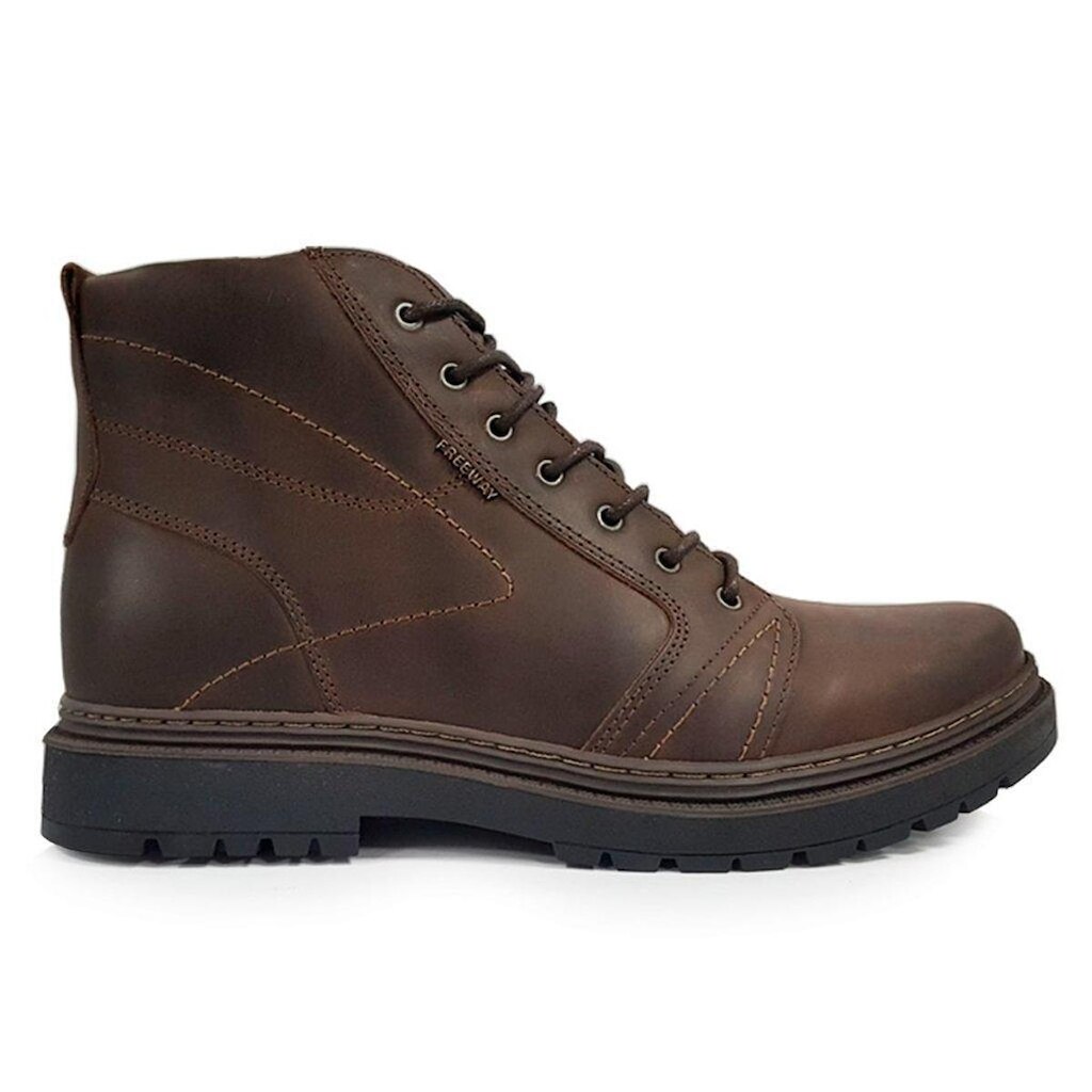 Bota Coturno Freeway Jack 01 Em Couro 38/44