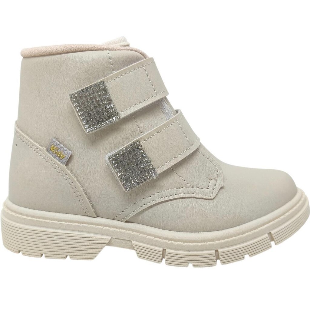 Bota Coturno Infantil Kidy Casual Com Strass Conforto Menina