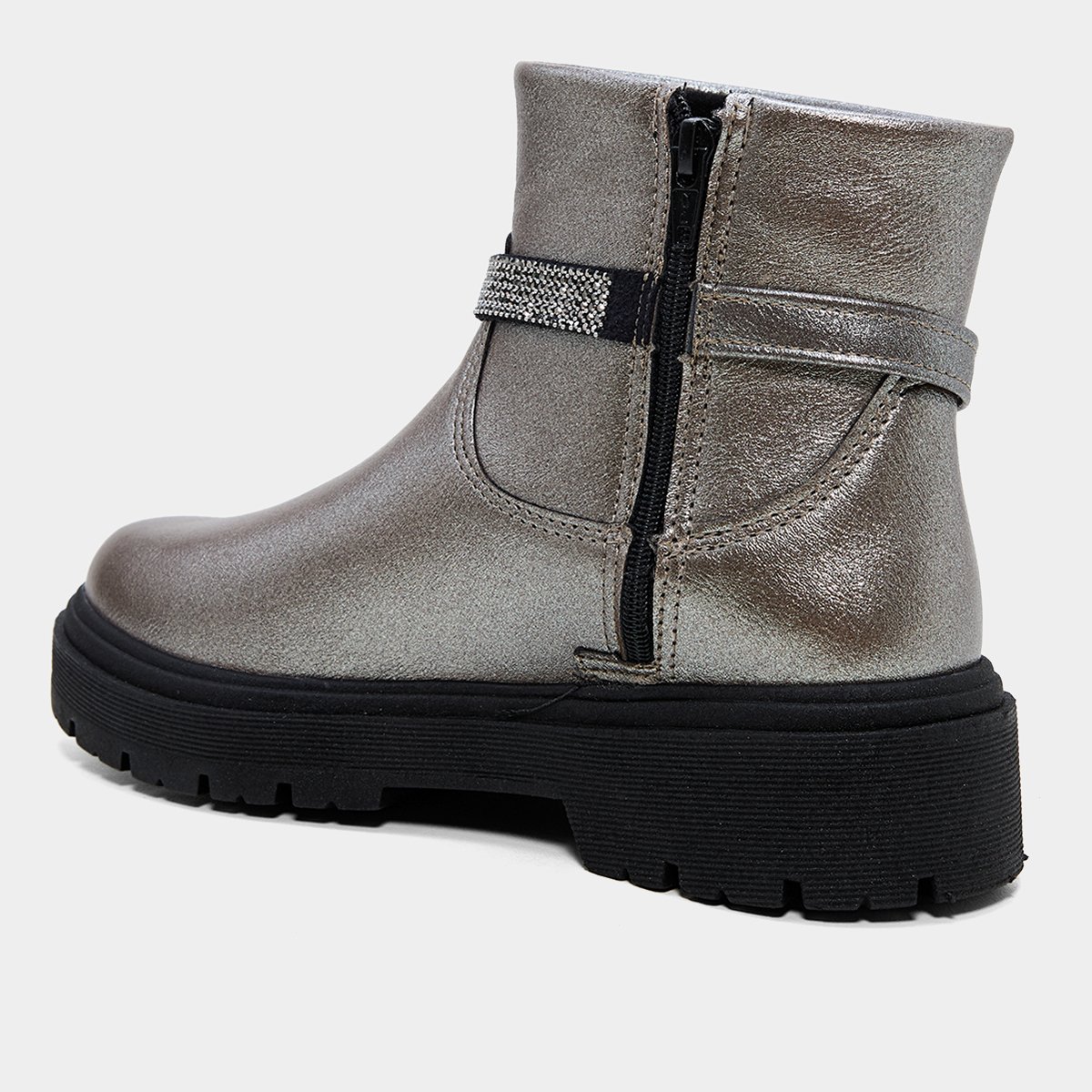 Bota Coturno Infantil Pampili Duda Menina - 2