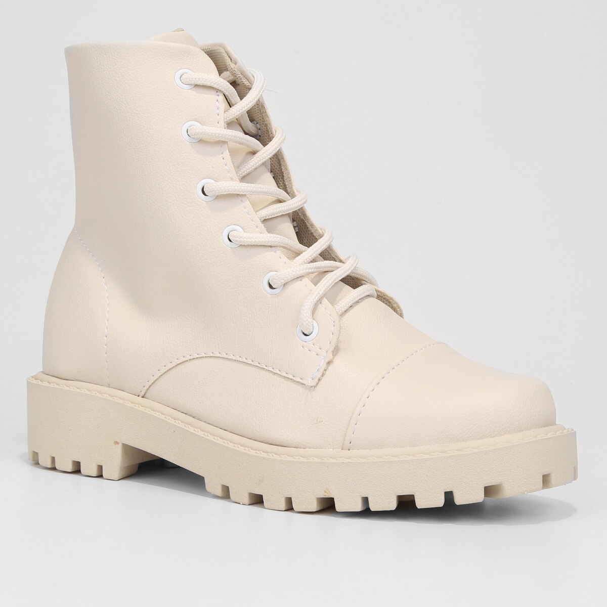 Bota Coturno Look Fashion Cano Médio Feminina - 2