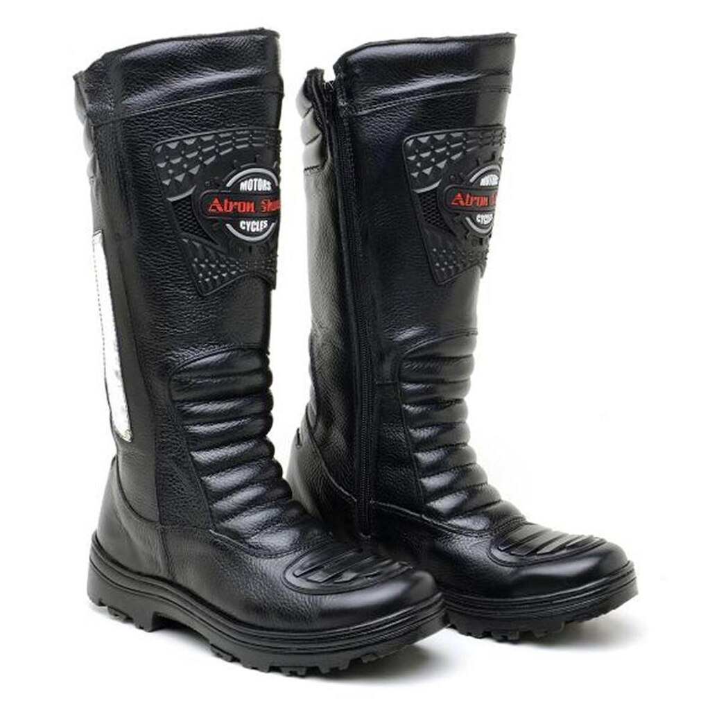 Bota Coturno  Masculina Couro  Conforto Macia