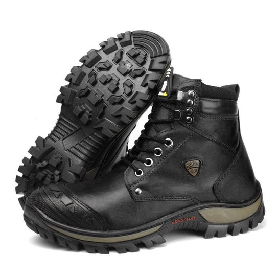 Bota Coturno Masculina De Couro Legitimo Impermeável Macia + Palmilha Confort - Preto é ruim? Bota Coturno Masculina De Couro Legitimo Impermeável Macia + Palmilha Confort - Preto é boa?