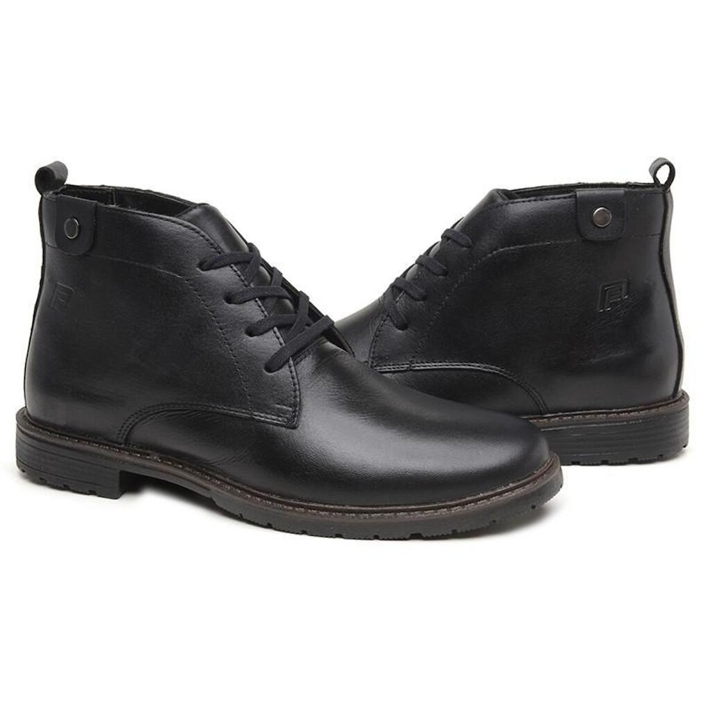 Bota Coturno Masculina Em Couro Nobre Super Macia e Resistente 2500