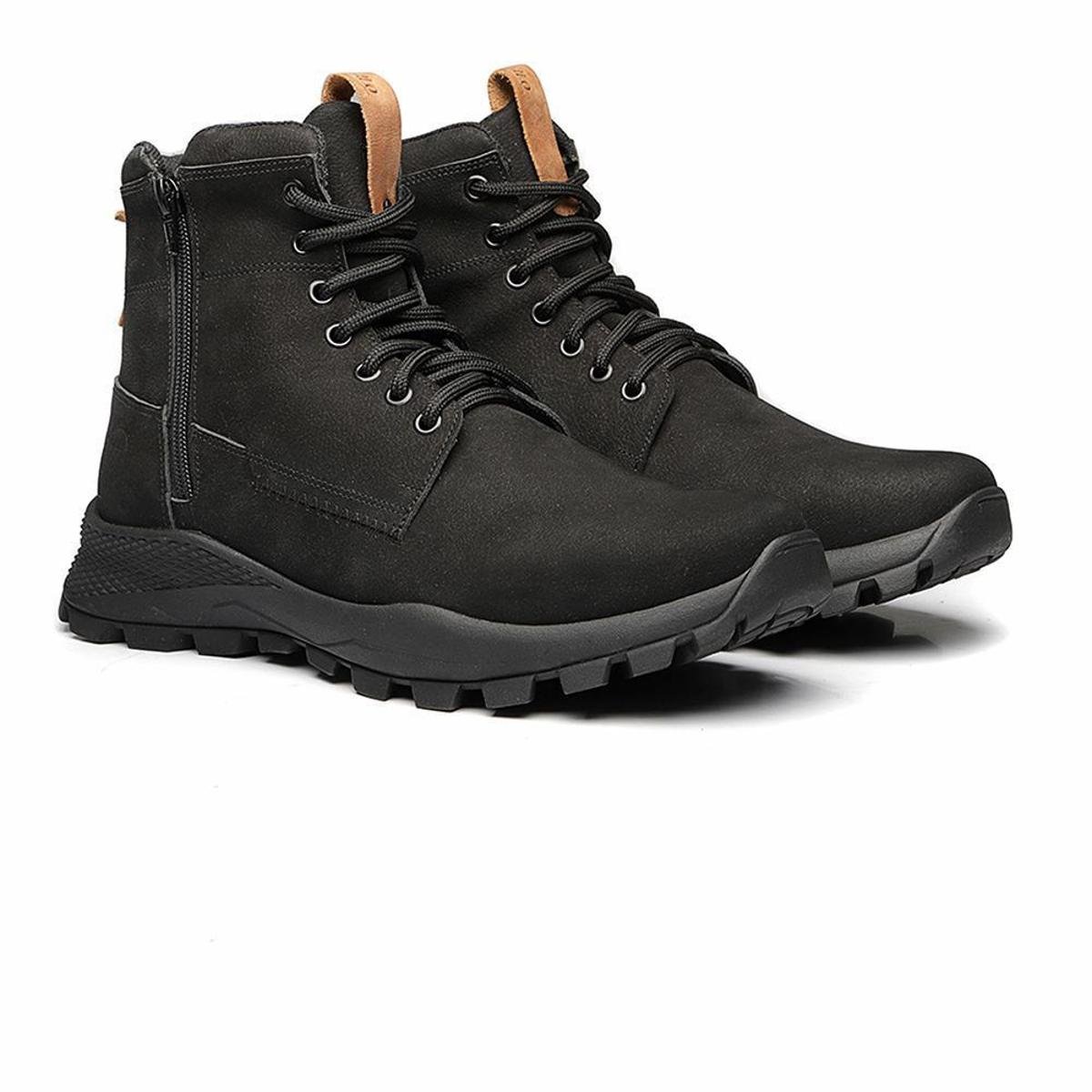 Bota Coturno Masculina Venetto Adventure Zíper Conforto Menor preço em Bota Coturno Masculina Venetto Adventure Zíper Conforto