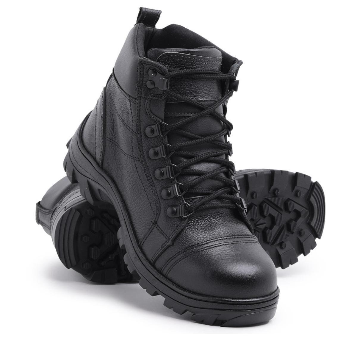 Bota Coturno Masculino Adventure Militar Conforto Costurado Reforçado Resistente Em Couro Legítimo Menor preço em Bota Coturno Masculino Adventure Militar Conforto Costurado Reforçado Resistente Em Couro Legítimo