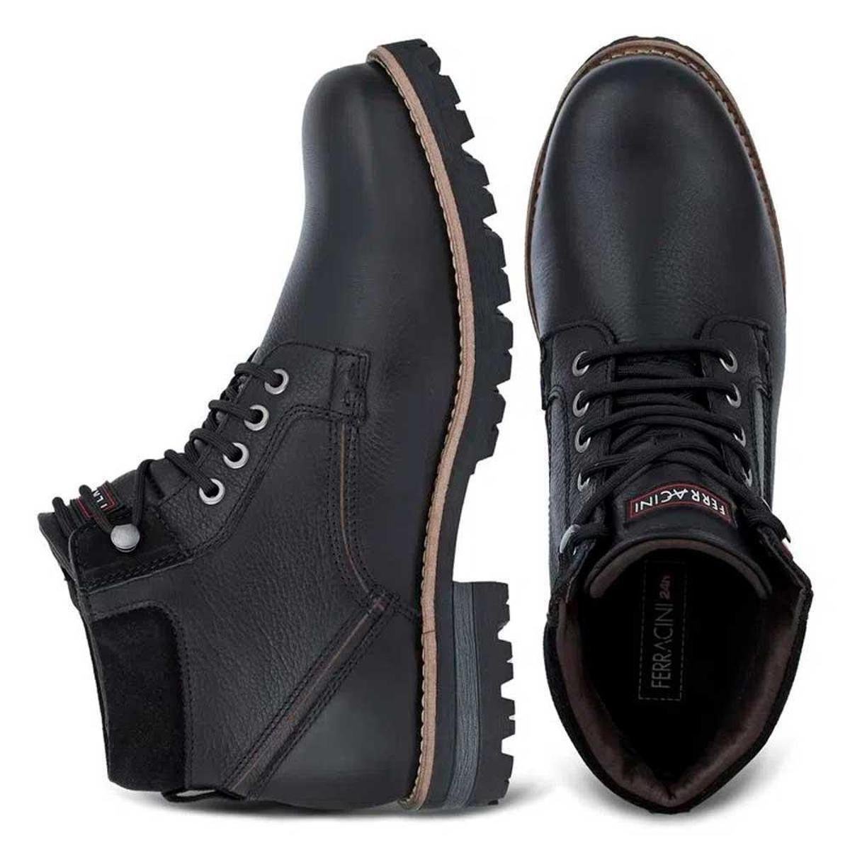 BOTA MASCULINA FERRACINI COMPASS MARROM - atitudemodas
