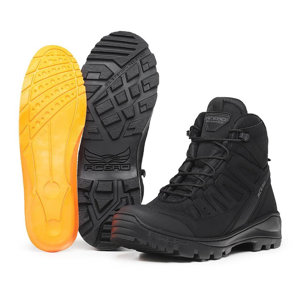 BOTA COTURNO MILITAR ACERO GRIPEN