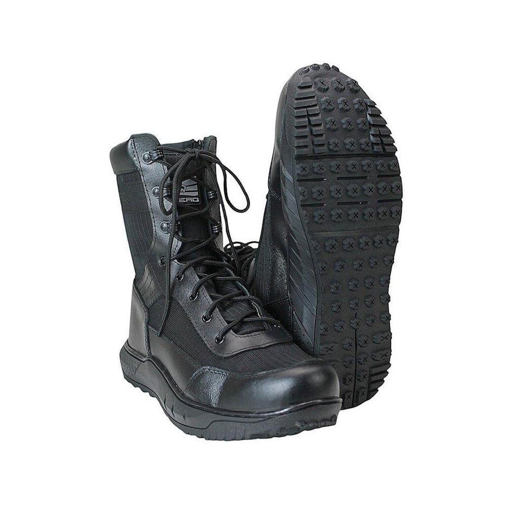 Bota Coturno Militar Acero Ligth Preto Zíper