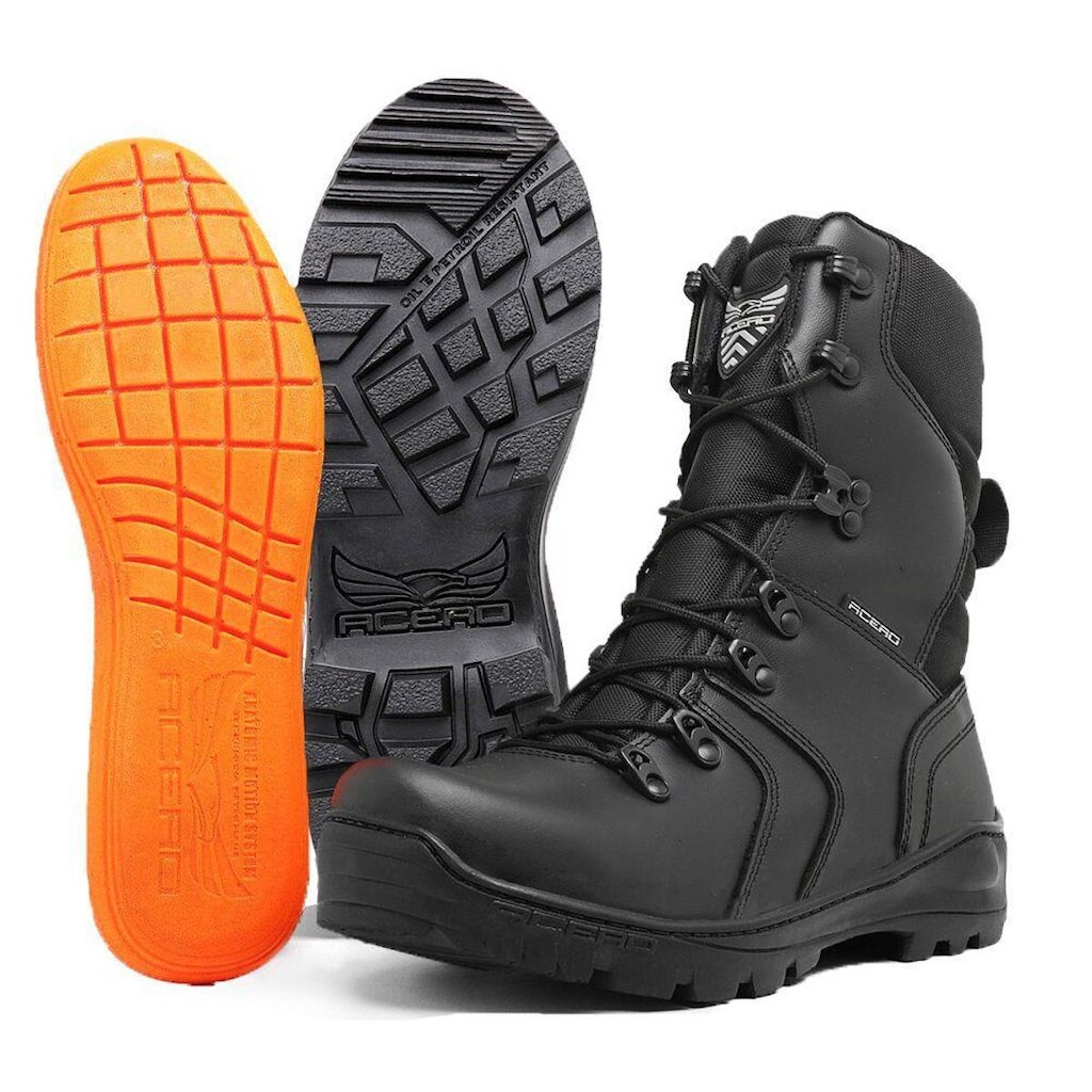 BOTA COTURNO MILITAR ACERO SNIPER