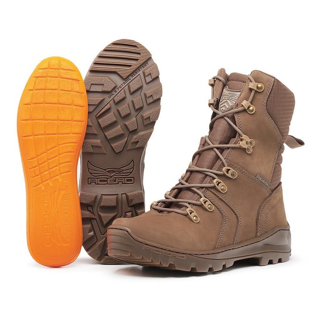 BOTA COTURNO MILITAR ACERO SNIPER