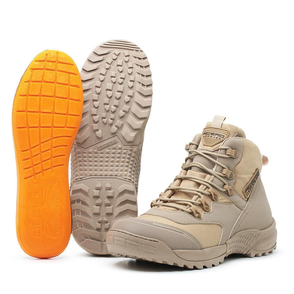 BOTA COTURNO MILITAR ACERO