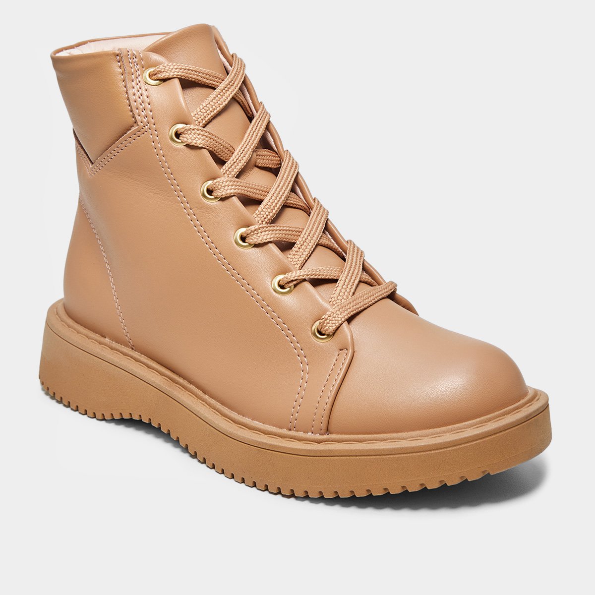 Bota Coturno Moleca Tratorada Feminina - 1