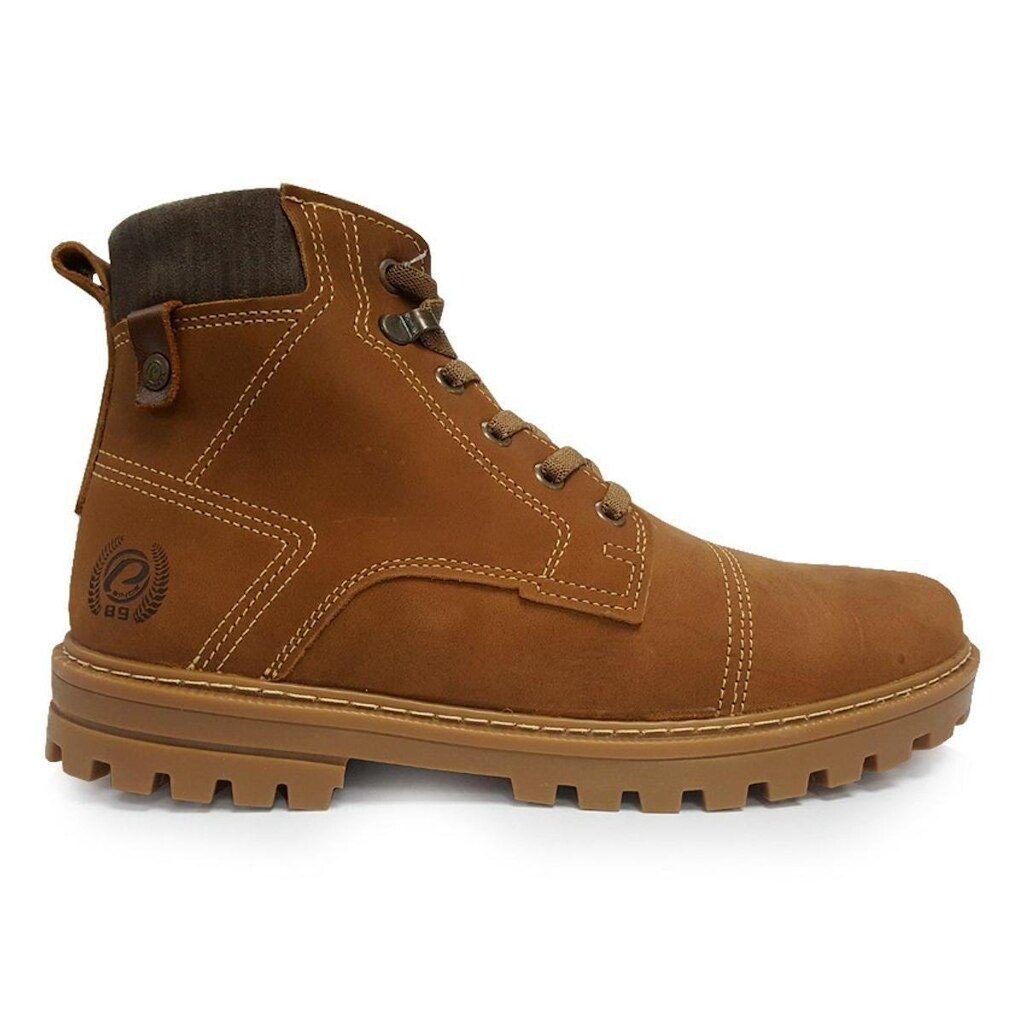 Bota Coturno Pegada Masculina em Couro 181554 37/45