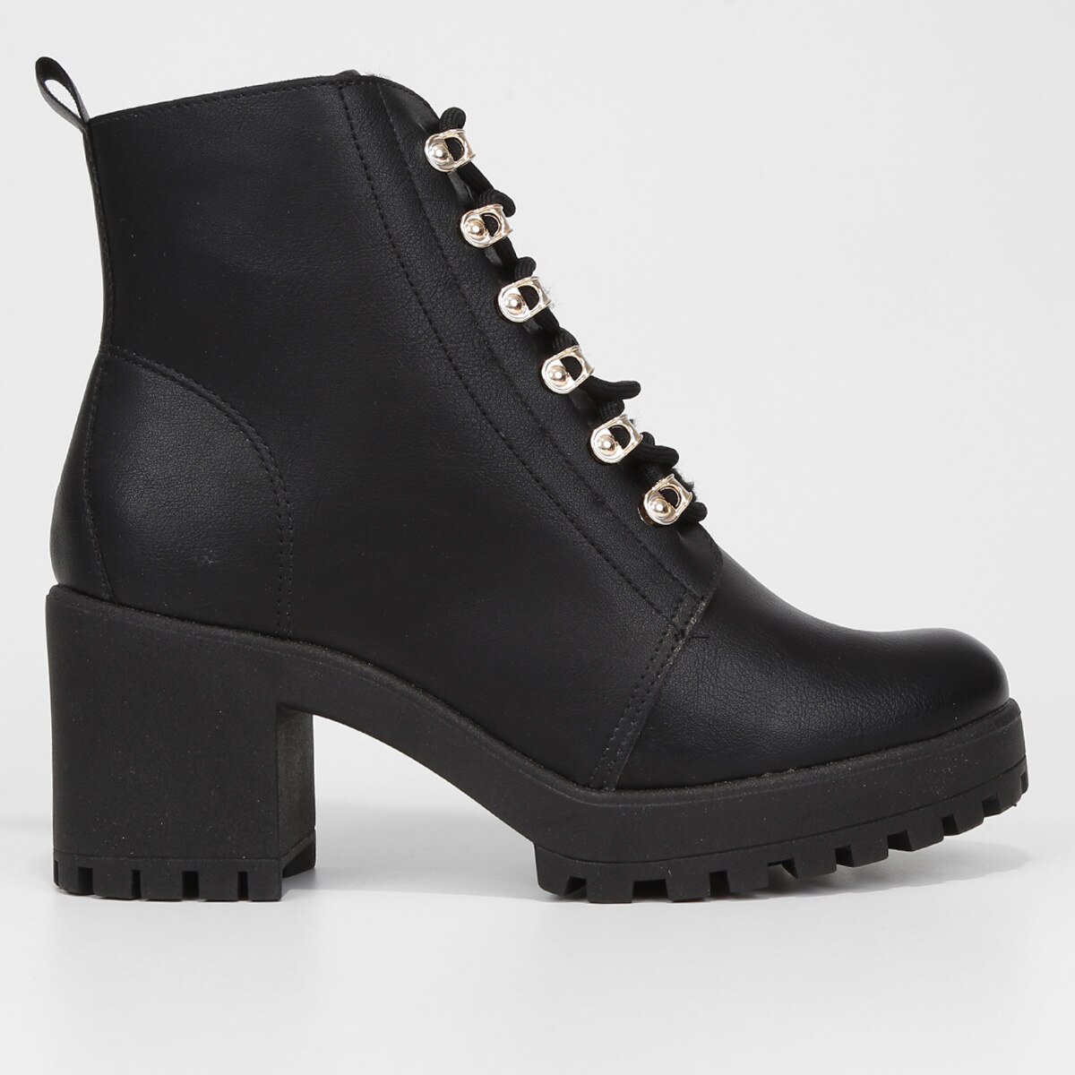 Bota Coturno Ramarim Cano Curto Feminina Menor preço em Bota Coturno Ramarim Cano Curto Feminina