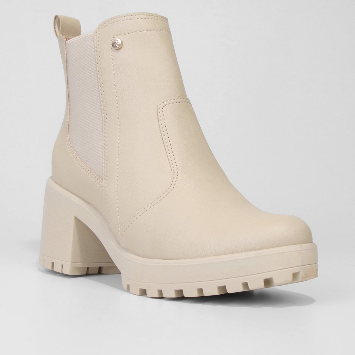 Bota Coturno Ramarim Cano Médio Feminina - 1