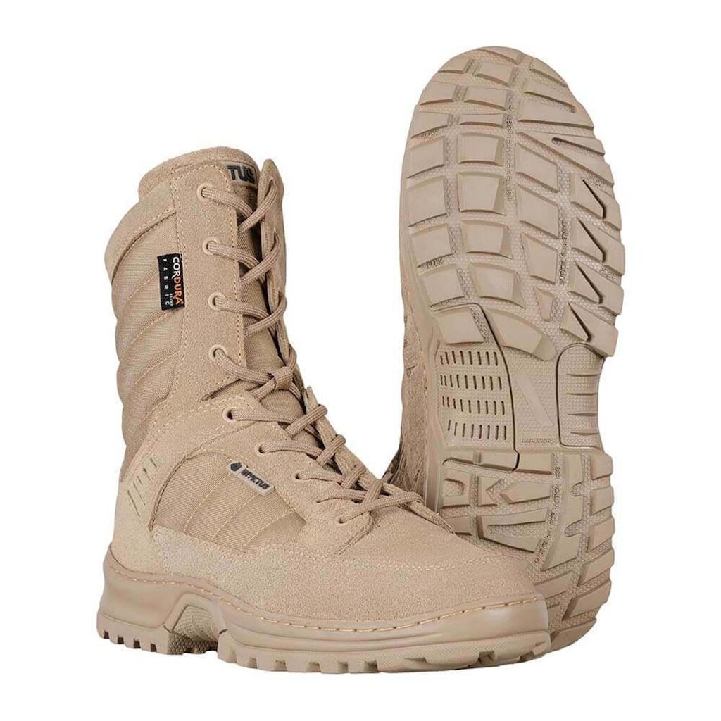 Bota Coturno Tático Interceptor C/ Ziper Cano 8pol Invictus