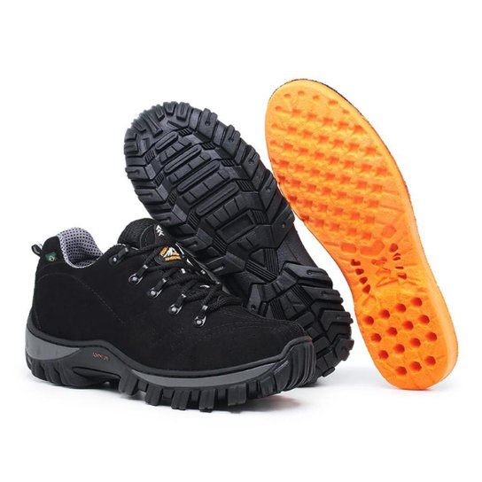 Bota Coturno Tênis Adventure Masculino Palmilha Gel - - Preto Menor preço em Bota Coturno Tênis Adventure Masculino Palmilha Gel - - Preto